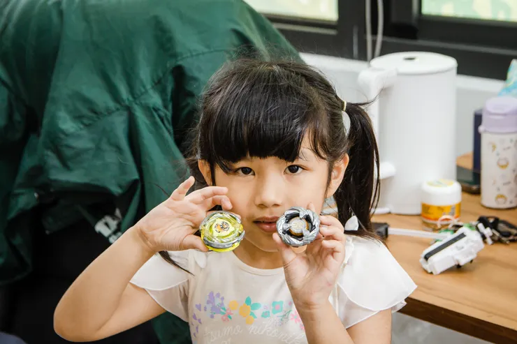 甚至還有戰鬥陀螺的活動！
