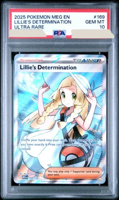 莉莉艾的決意 全圖 英文版 PSA 10分