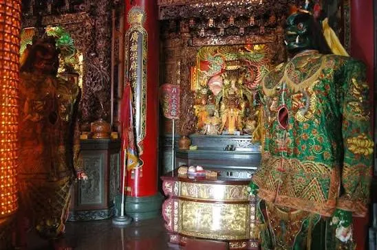 天上聖母及兩將軍(圖片截圖於網路)