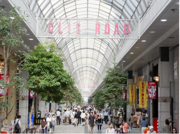 廣瀨通站附近的商店街，是來到仙台必逛的日式商店街。