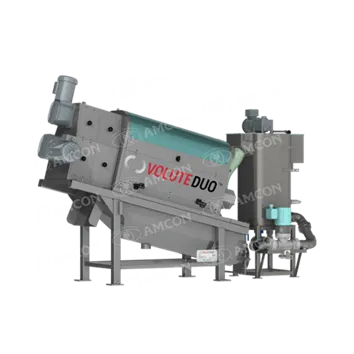 污泥脫水設備-雙螺旋螺壓脫水機