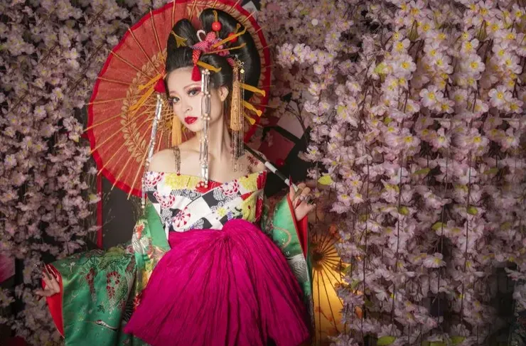 日本當地的花魁體驗
