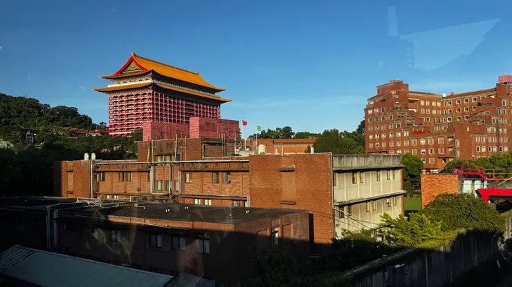 拍攝於2025年8月22日，捷運 淡水線