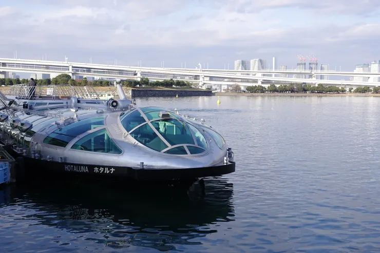 東京 | 搭乘水上巴士HOTALUNA從淺草到台場
