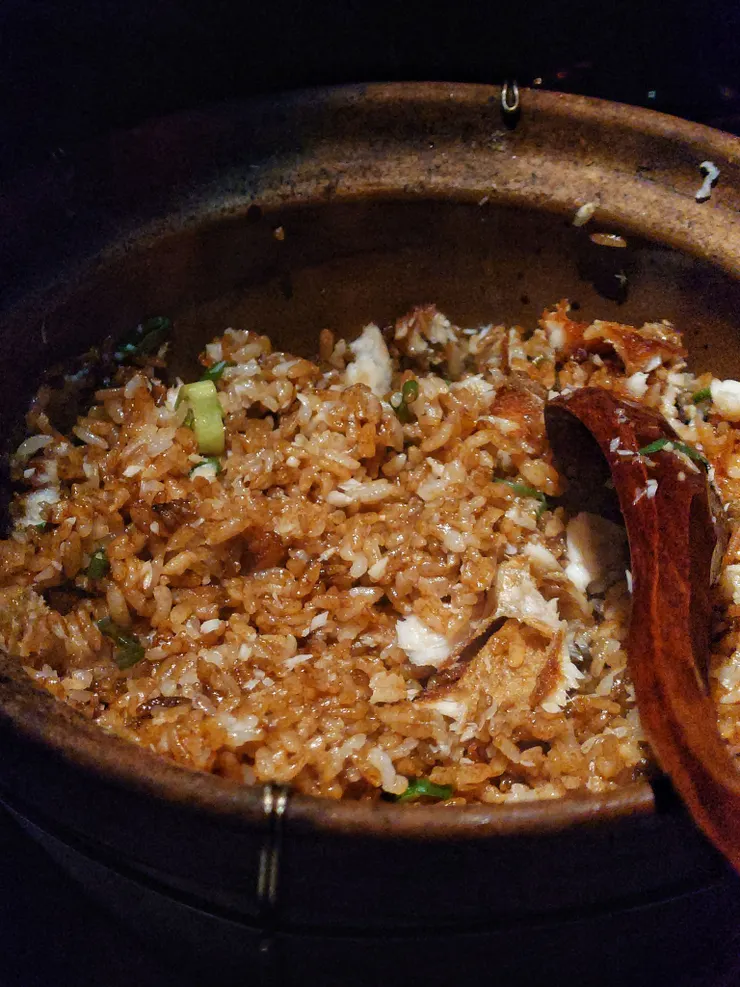 鯧魚飯的炒飯