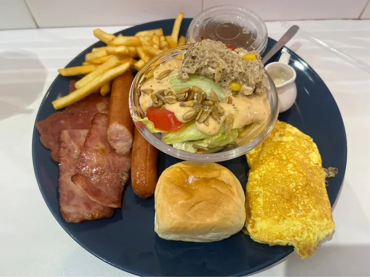 初早。安好手作早餐