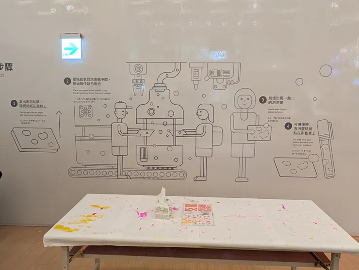 彩色筆貼紙DIY