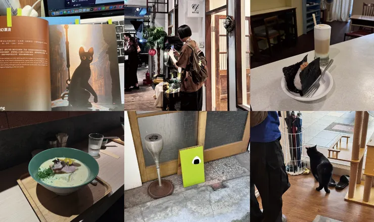 臺中動畫影展之旅。／生活照提供 林雅萱