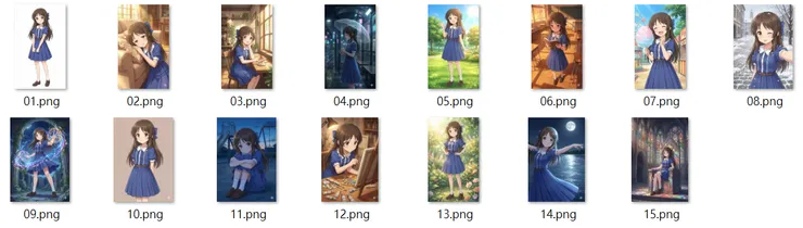 用 Nano Banana Pro 製作好的訓練資料集