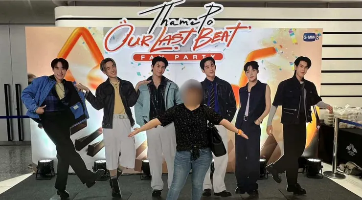 Lisa參加《ThamePo》線下活動的照片（受訪者Lisa提供）