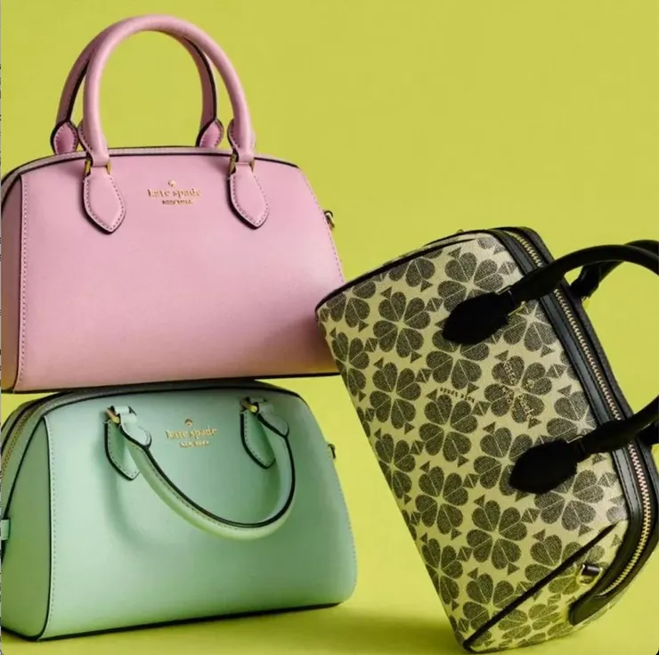 Kate Spade 風格偏向活潑、色彩豐富以及有趣性。