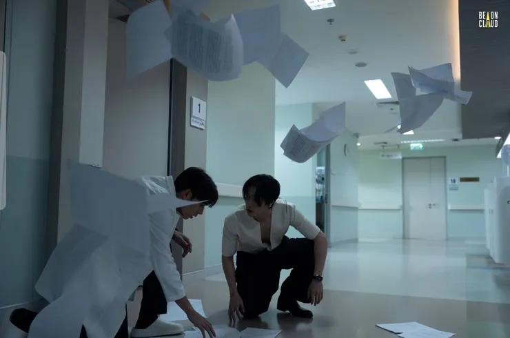 這一相撞，畫面拍的超有宿命相遇感、pic: X @beoncloud_th