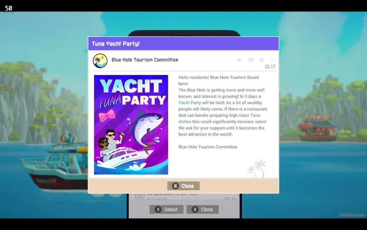 鮪魚派對的預告信件