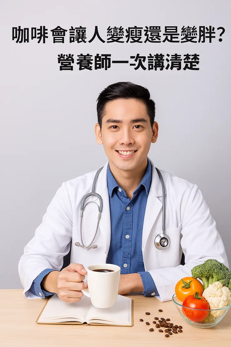 咖啡會讓人變瘦還是變胖?營養師一次講清楚