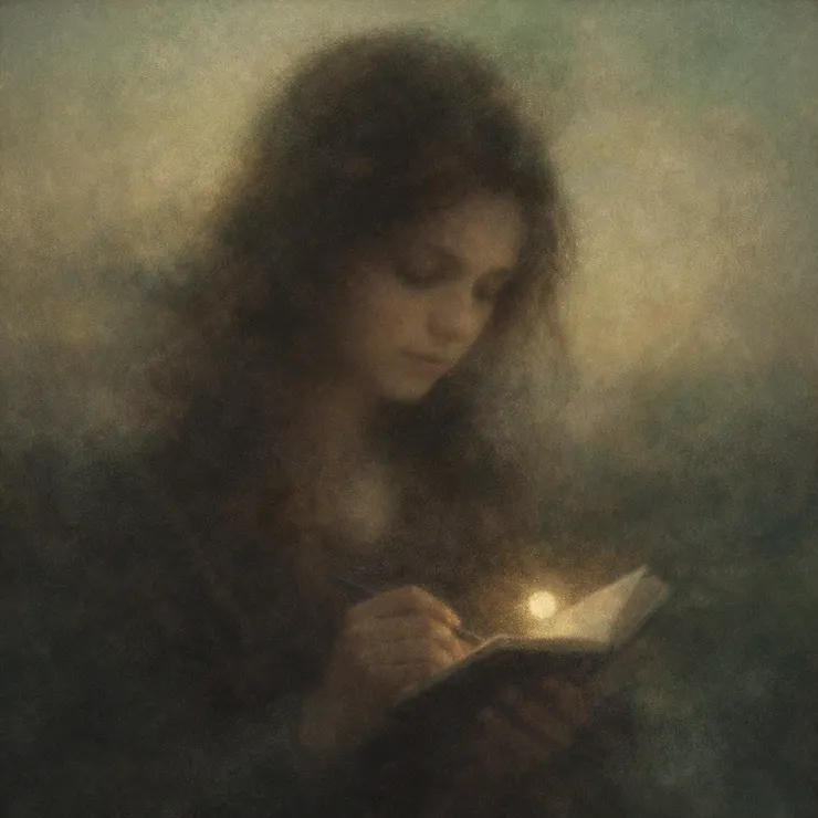 She believed that every heart released a faint glow, not bright enough to dazzle, but steady enough to endure. 