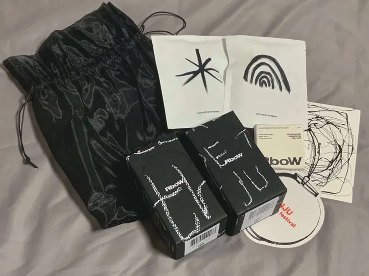 最佳貢獻獎所獲得的沐浴乳套組（韓國小眾品牌RboW）