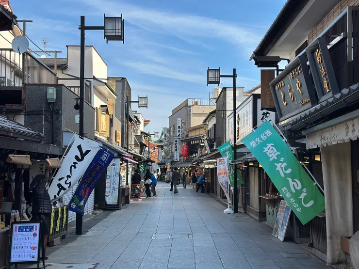 早上商店街人流還未很多的時候