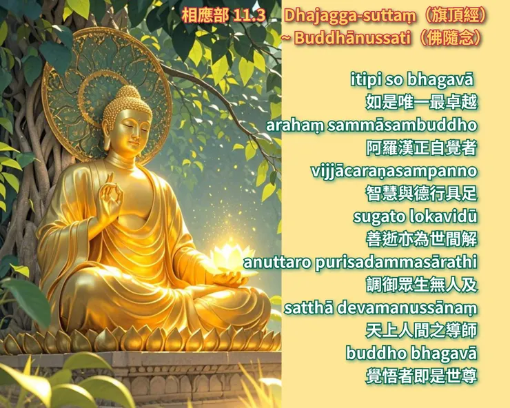 佛陀法語 | 佛隨念