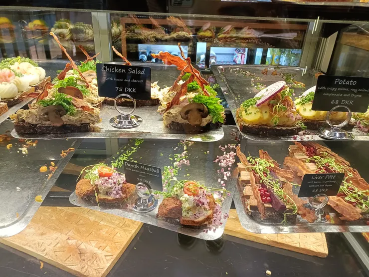 開放式三明治 Smørrebrød