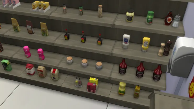 接下來是調味料。