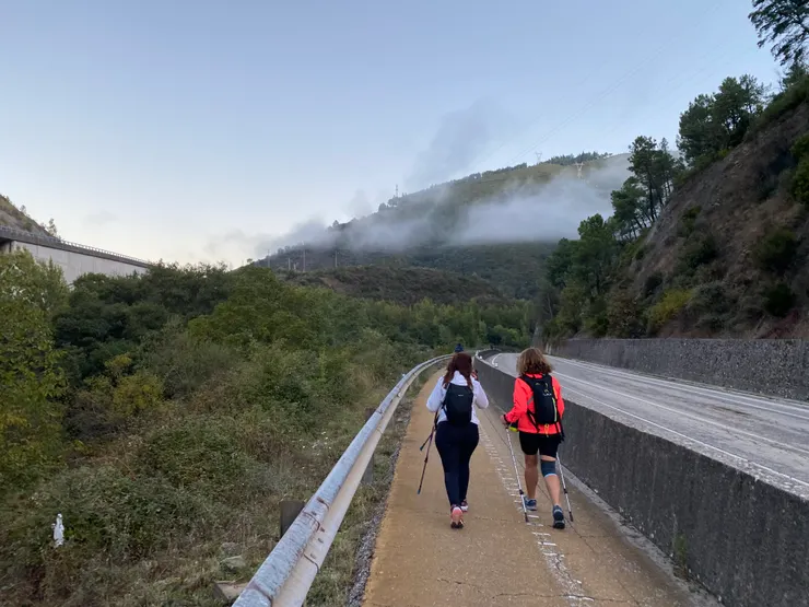 第一次跟大家差不多時間出發，感受到大家強而有力的腳力