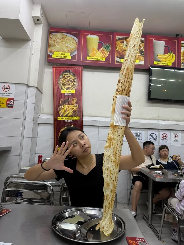 非常浮誇的&nbsp;Roti Tissue