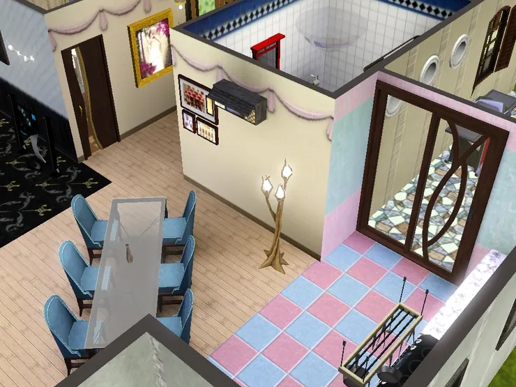 我滿喜歡這個格局和小院的門。