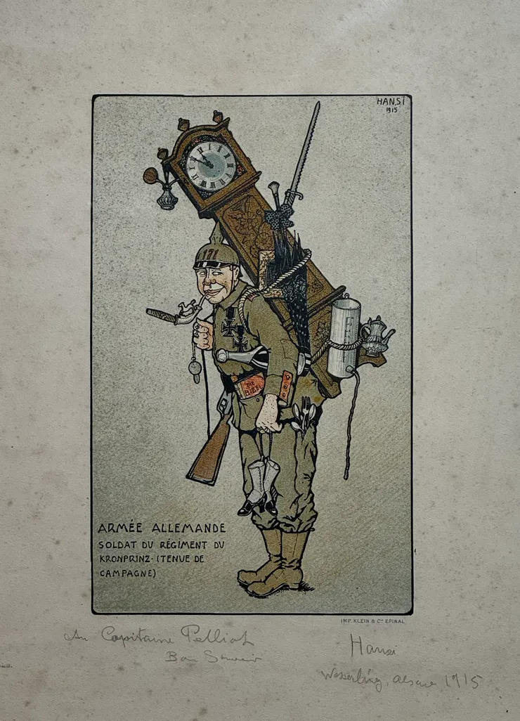 一戰時一直有著德國人會偷鐘錶的傳說