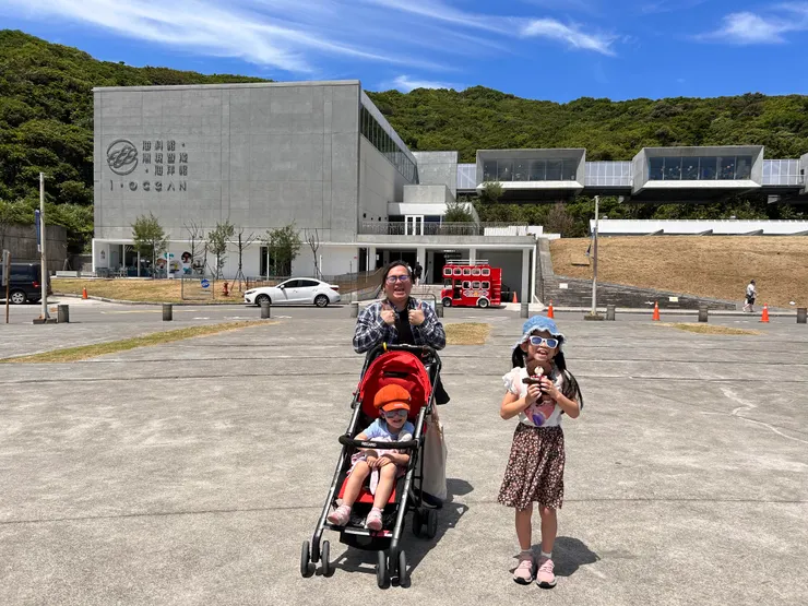 剛抵達時很嗨的三人~~