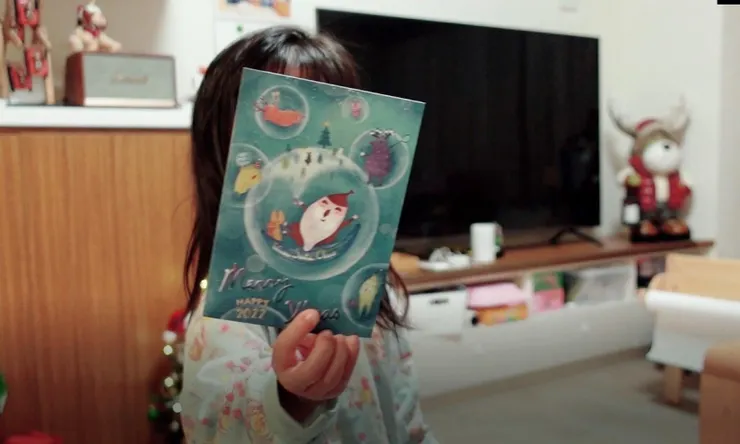 2021年收到聖誕老人回信