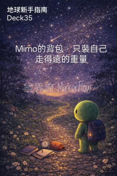 Mimo的背包，只裝自己走得遠的重量