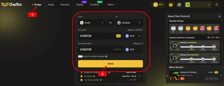 Owlto｜跨鏈橋，快速又便宜，使用教學