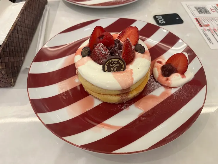 水果鬆餅フルーツパンケーキ（¥1750）_2024.09.30