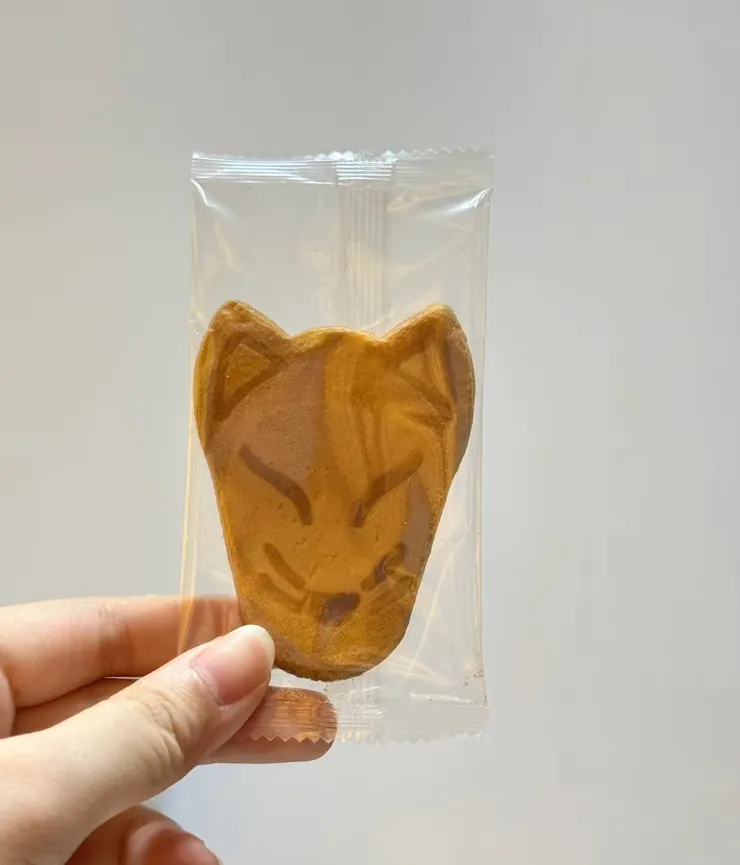 狐狸造型煎餅 (購於稻荷大社)