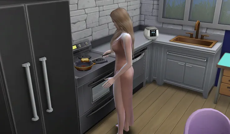 桑雅的髮色比芊芊亮一點點~