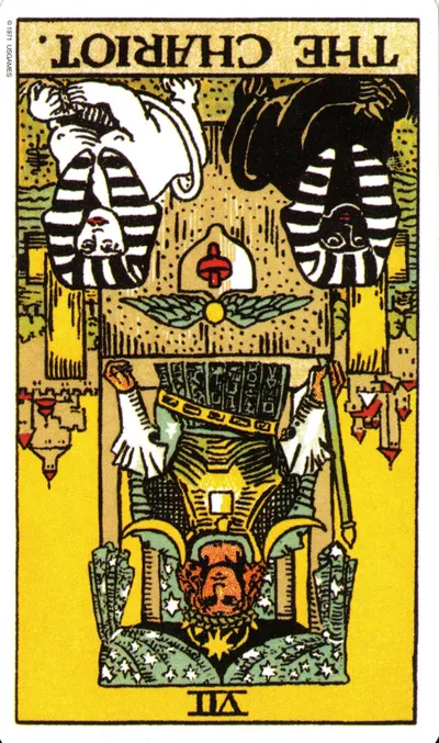 戰車逆位的塔羅日記