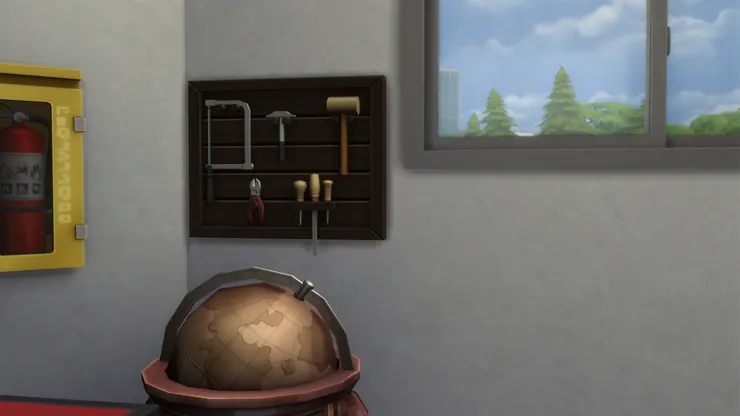 如果要維修，校工便能過來拿工具。