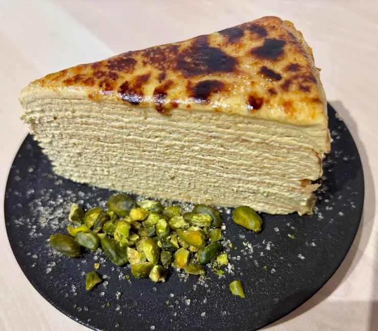 開心果千層蛋糕