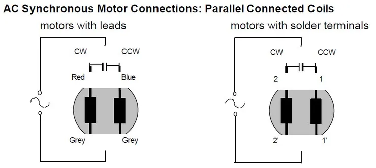 AC 同步馬達接線圖