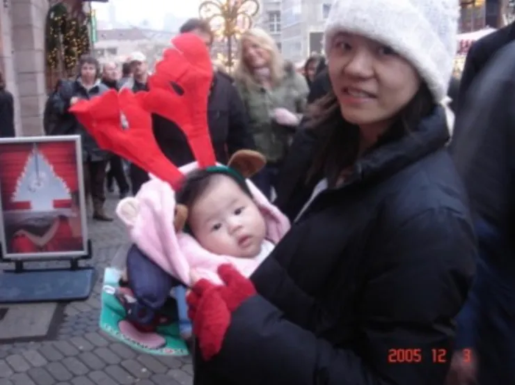 小麋鹿跟蕾蕾祝大家聖誕快樂唷~