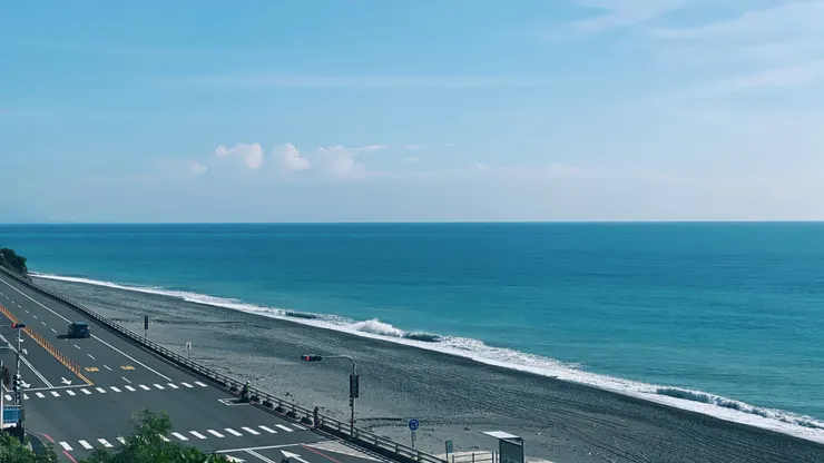 太麻里多良的海邊