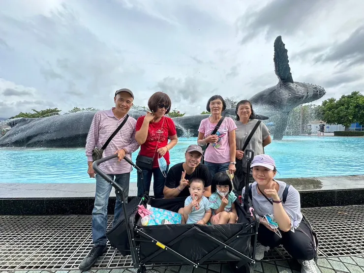 康成志業給員工超有感的福利獎勵旅遊，可以跟家人一起共享喜悅