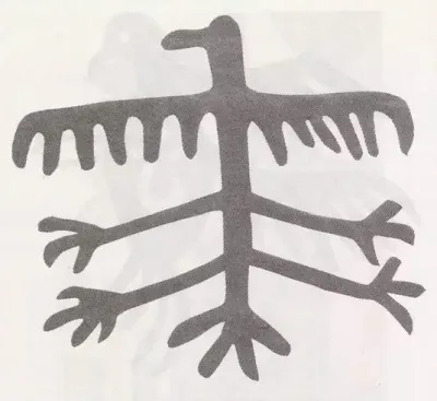 薩滿神衣上的老鷹圖