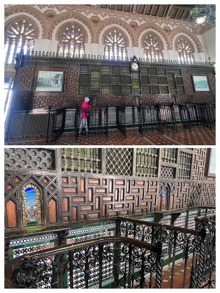 木雕售票亭令人印象深刻