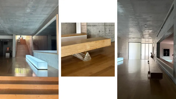 時間的迴廊內部空間。｜2025.08.26拍攝