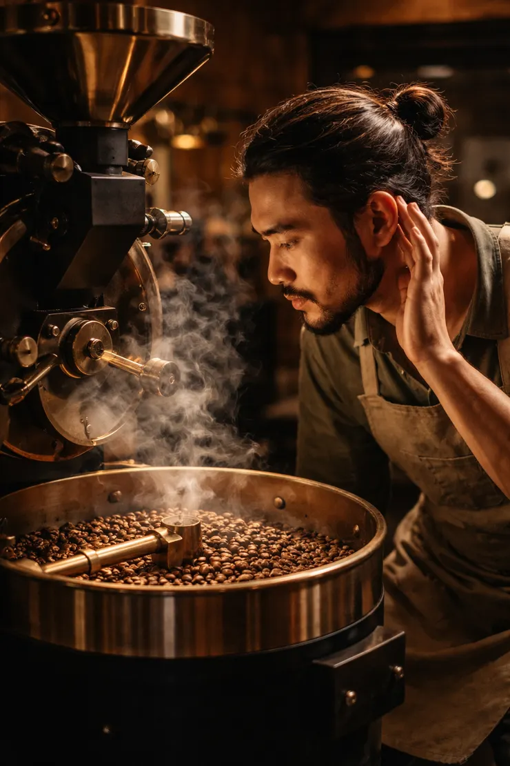 烘咖啡不是用眼睛？職人都在「用耳朵」的秘密