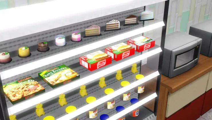 我真的很喜歡食物！看這麼多美食最開心！能設計便利店實在太好了！