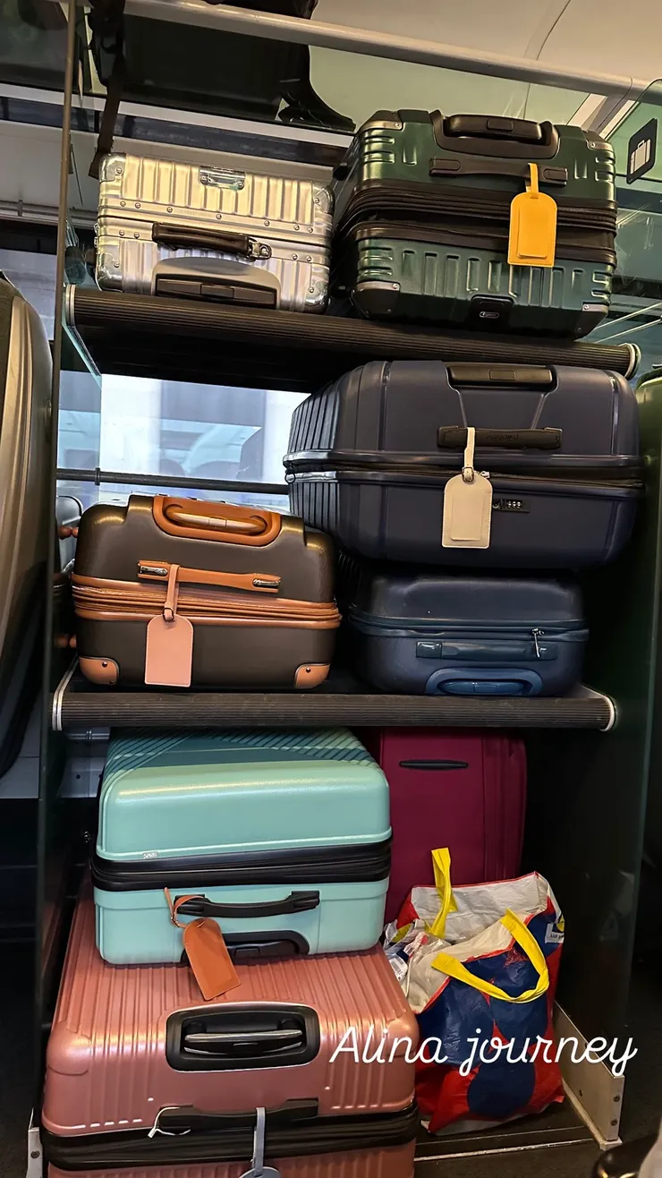 位置有限的行李架