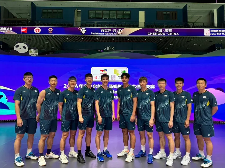 2024湯姆斯盃台灣參賽陣容。