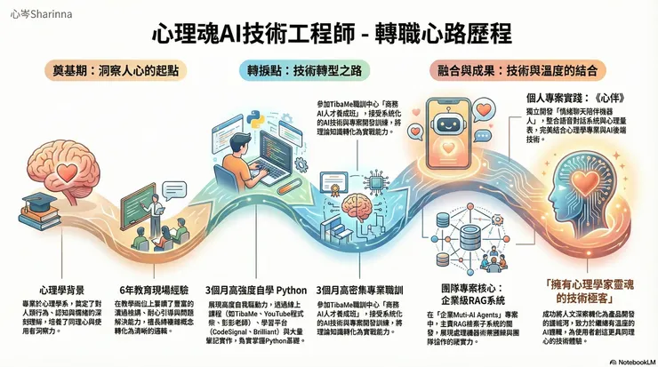 心理AI工程師轉職全歷程